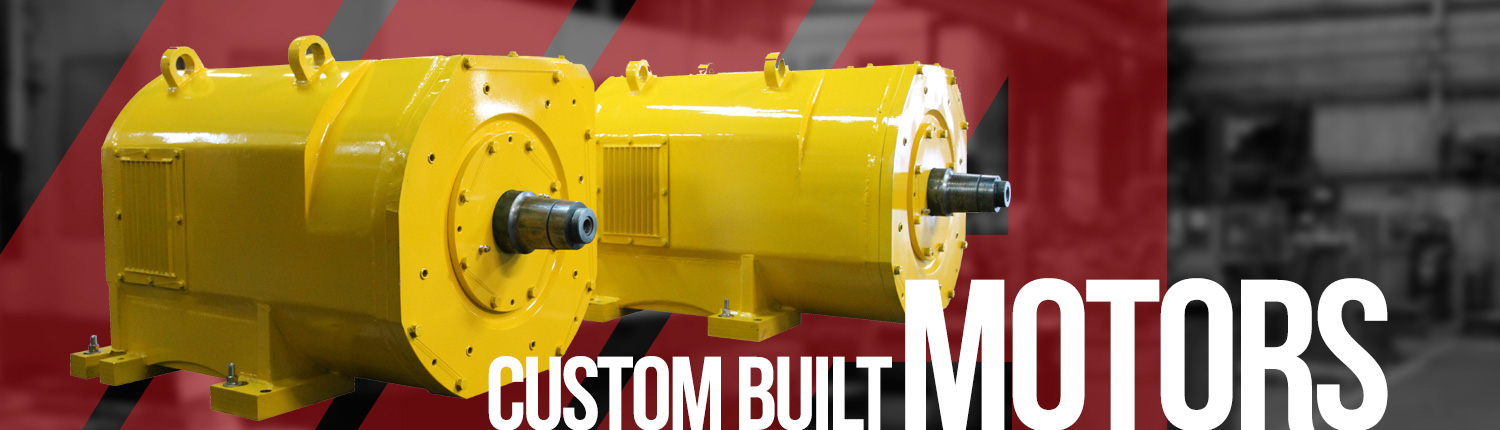 These motors are an example of the extensive on-site stock of spare parts AmeriMex provides to immediately meet your motor products needs.